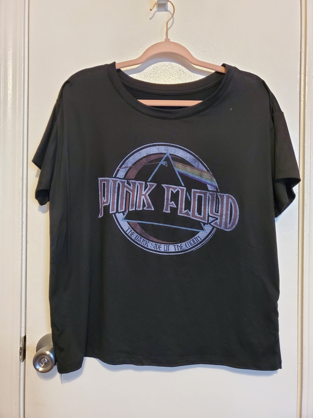 Pink Floyd Black Tee with Prism Graphic
